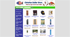 Desktop Screenshot of christiandollarstore.com